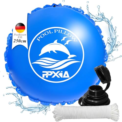 Poolkissen Winter Rund 2.5m Luftkissen Pool...