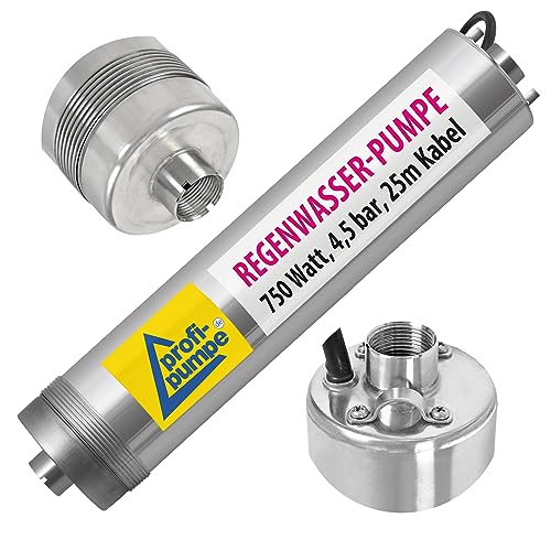 REGENWASSERPUMPE Tauchpumpe TAUCHDRUCKPUMPE...