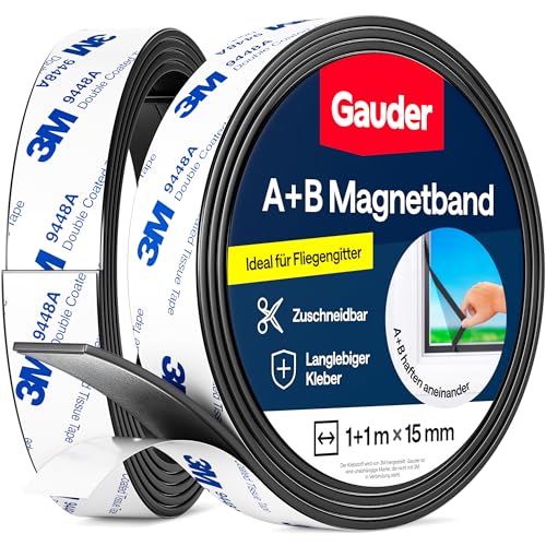 GAUDER A+B Magnetband für Fliegengitter &...
