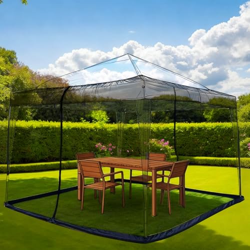 Moskitonetz Pavillon Fliegengitter 3 x 3 m:...