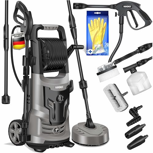 MASKO® Hochdruckreiniger 2200 Watt 165 bar...