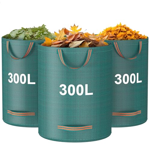 Mokani Gartenabfallsäcke, 300 L x 3...