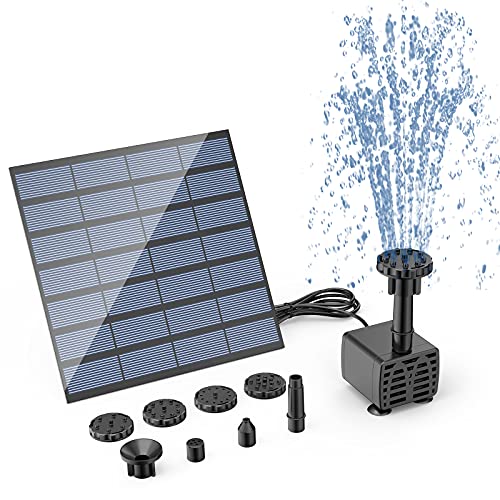 AISITIN Solar Springbrunnen für Außen 1.5W...