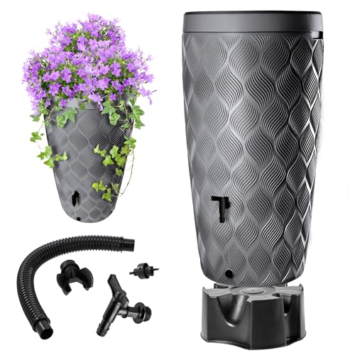 KADAX Regentonne mit im Deckel integrierter...