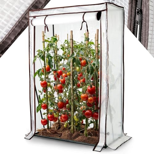 Arebos Tomatengewächshaus Foliengewächshaus...