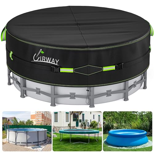 UIRWAY 458 cm Poolabdeckung, 420D...