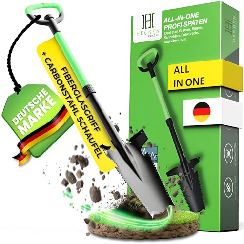 Heckenpracht® Profi Spaten mit Wurzelsäge |...