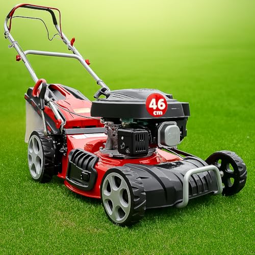 HECHT 5IN1 Rasenmäher Benzin – Bequemer...