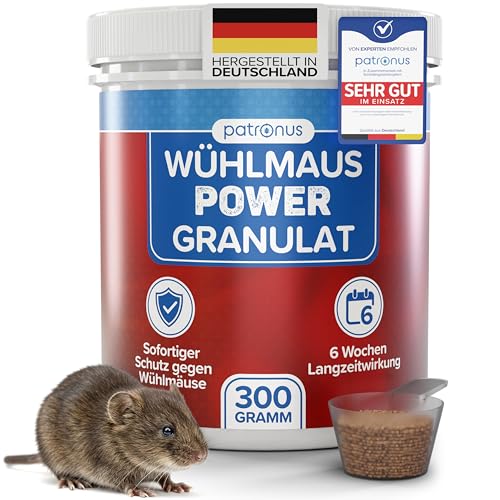 Wühlmaus Power Granulat 300 g - Wühlmäuse...