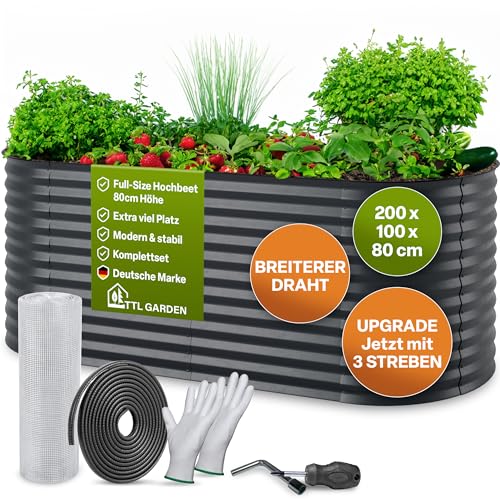 TTL GARDEN 200x100x80cm Inspire L anthrazit...