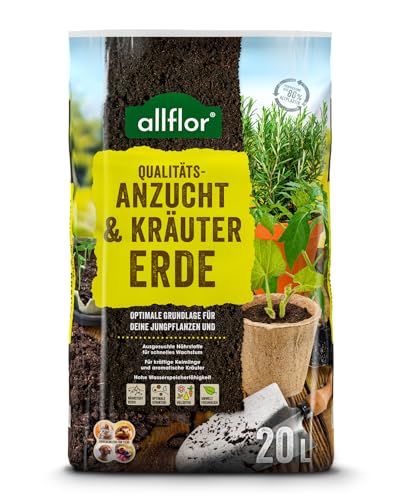Allflor 1 x 20 Liter Aussaaterde im Beutel I...