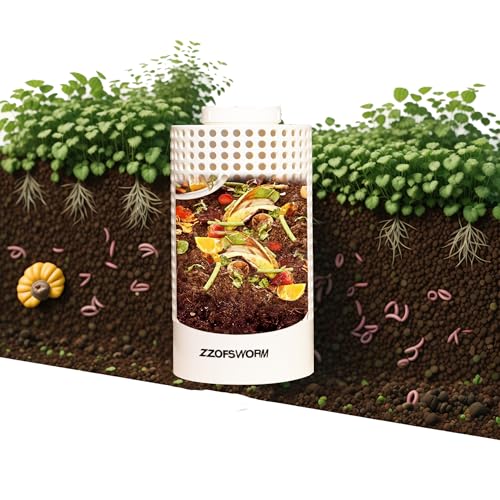 ZZOFSWORM Inground Kompostbehälter-Set,...