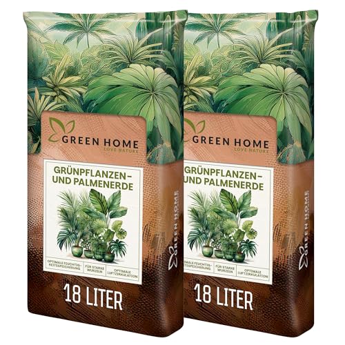 Green Home Grünpflanzen- & Palmenerde 36L...