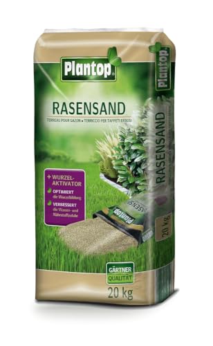 Plantop Rasensand mit Wurzelaktivator 20 kg,...