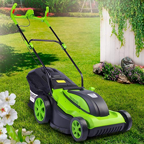 BRAST® Elektro Rasenmäher | 1800-2000 Watt...