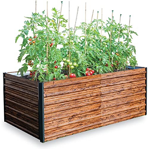 STREND PRO Hochbeet Metall 200x100x77 cm...