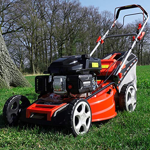 HECHT 5-IN-1 Benzin Rasenmäher –...