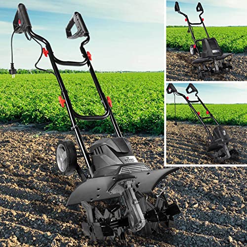 BRAST Motorhacke Gartenfräse Elektro |...